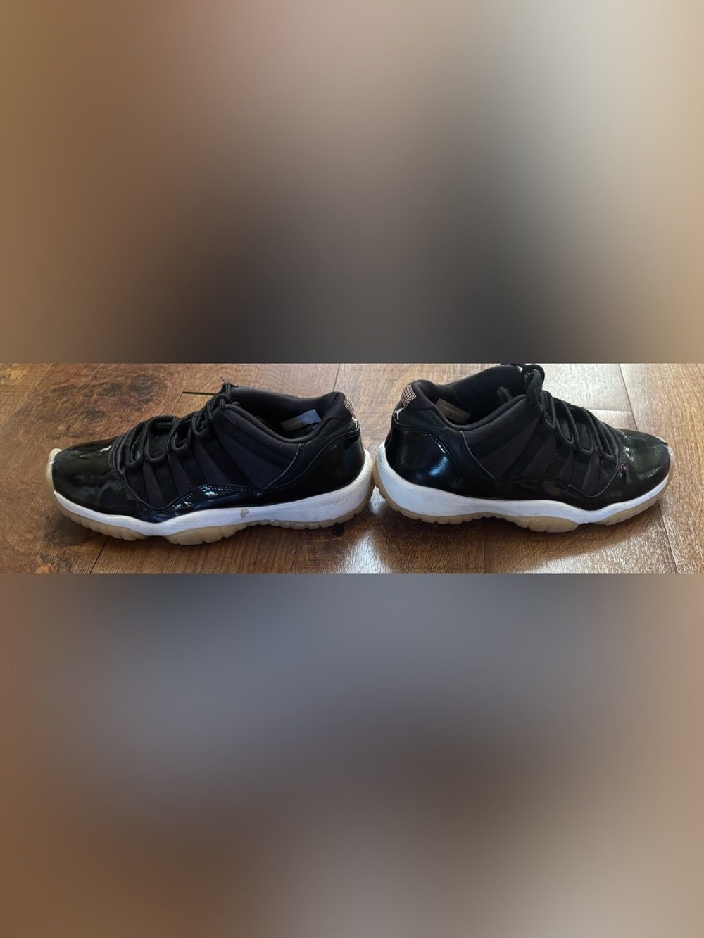 Air Jordan youth retro low laced basketball athletic shoes sneakers 5.5 or 5 1/2 - Picture 4 of 15